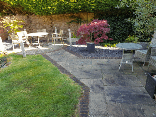 Patio clean